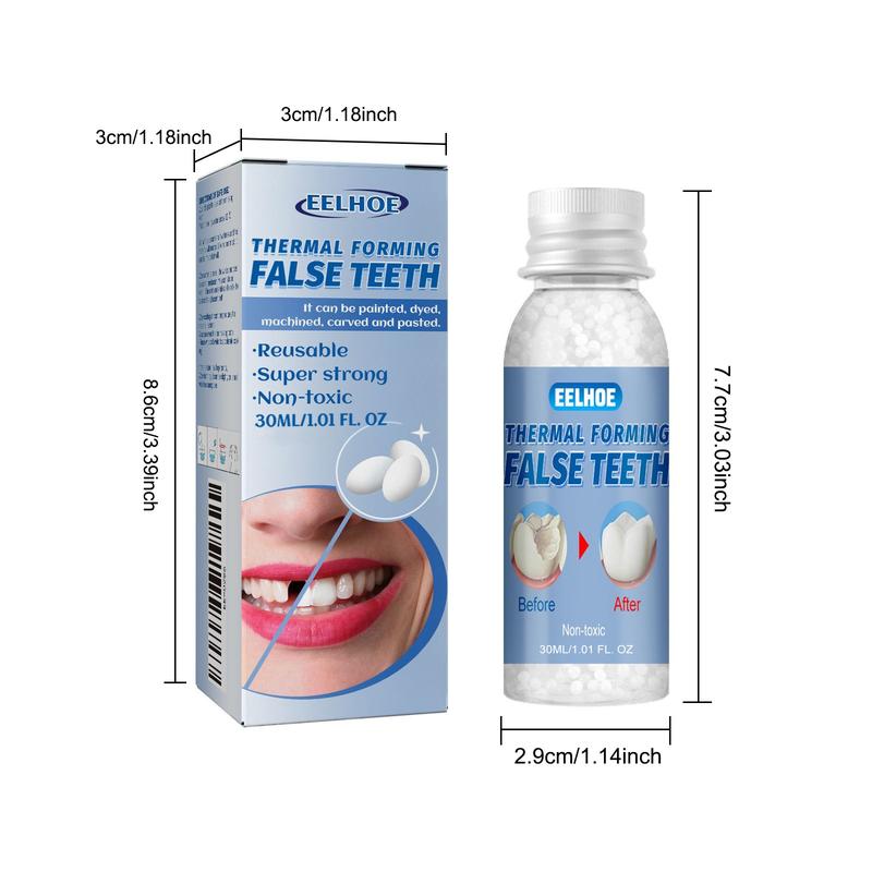 30ml Shapeable dentures, dental glue, film, makeup, temporary filling, dental glue, false filling, broken teeth, gaps filling