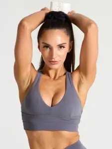 Alpha Sports Bra - Blue Steel