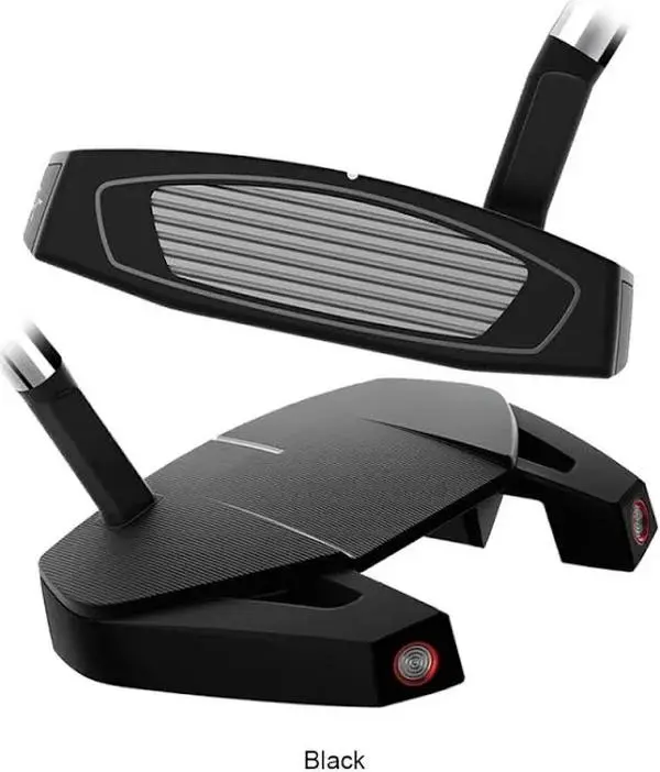 TaylorMade Spyder GT Putter Black Right Handed Lamkin Flat Cat Lie Standard Lie/Loft Like New Golf Club