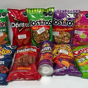 Sabritas Mexican Chips Variety Pack - Doritos, Tostitos, Rancheritos, Takis, Cheetos & More - Perfect for Snacking
