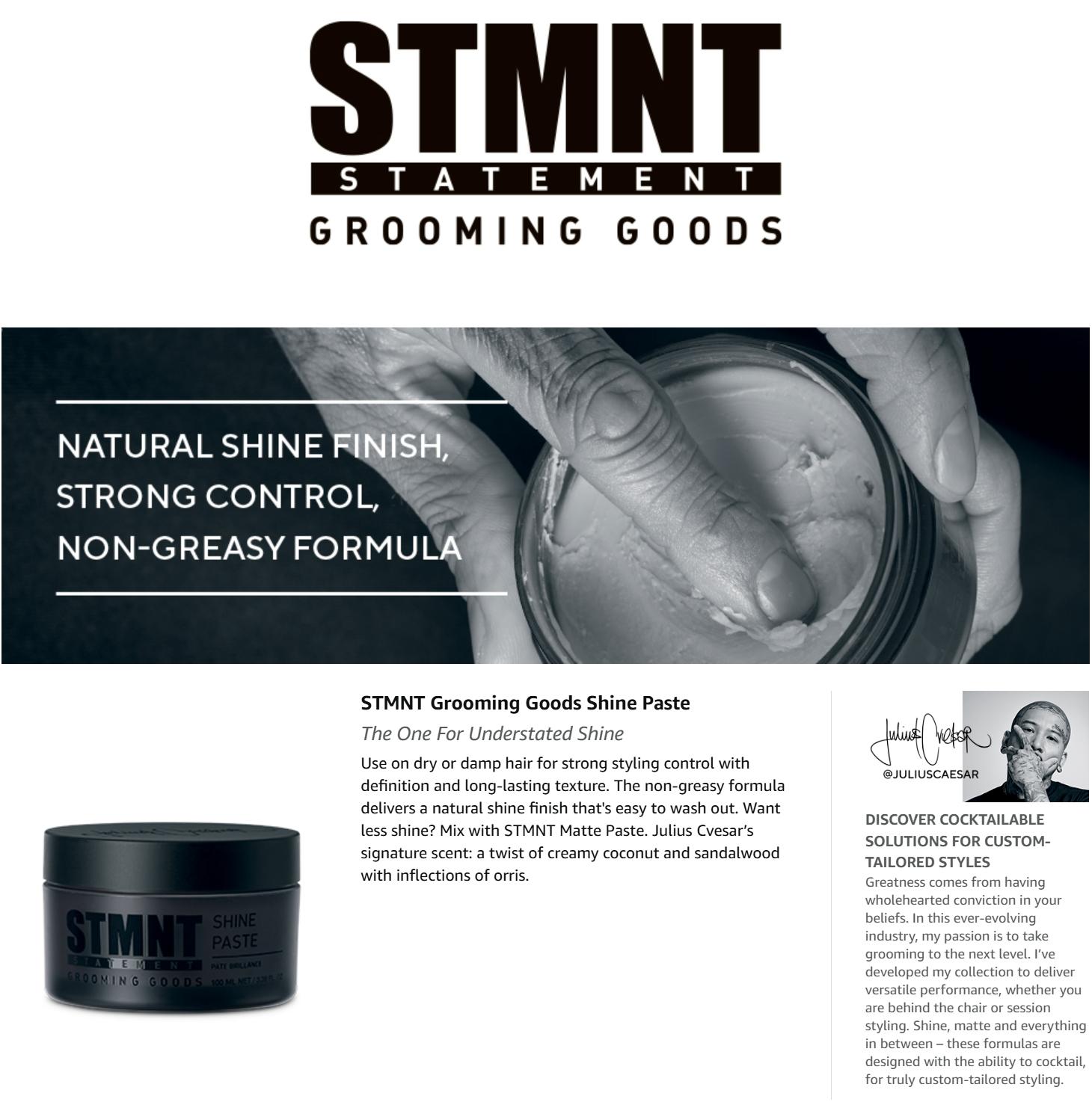 STMNT Ultimate Straight/Wavy Hair Styling Bundle | Matte Paste, Spray Powder, Spray I STMNT Grooming Goods Grooming