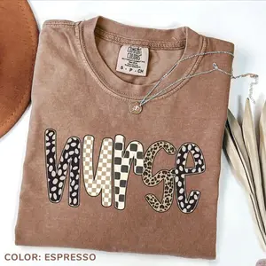 Comfort Colors Nurse Shirt RN Graduation Gift Nurse Appreciation Tee Nurse Week Graphic T-shirt New Nurse Gift for Healthcare Workers