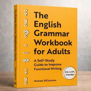 The English Grammar Workbook for Adults: A Self-Study Guide to Improve Functional Writing