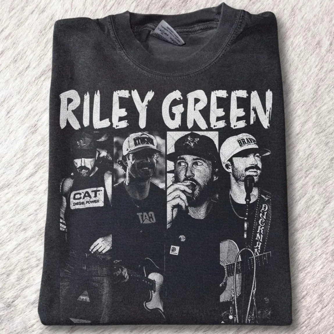 Riley Green Photo Unisex Tshirt, County Music tee, Riley Green graphic Top Menswear, Country Music Shirt Casual