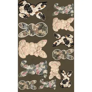EASTER BUNNIES (3) (ADULT & YOUTH) PREMADE GANGSHEET - 22X36 DTF TRANSFERS - DIRECT TO FILM