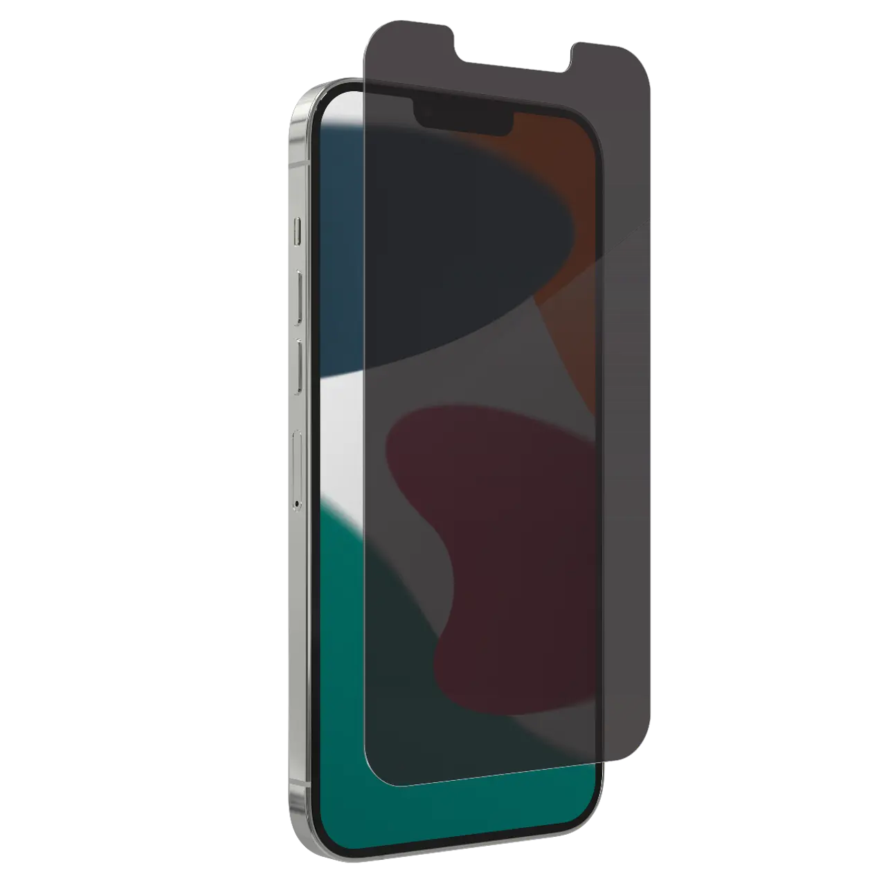 Zagg Glass Elite 2-Way Privacy Tempered Glass Screen Protector - Screen Guard, Accessories for iPhone 14+ / 13promax with Easy Installation, 14 Plus