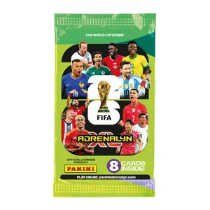 Panini Adrenalyn XL World Cup 2026 Trading Card Pack – Official Soccer Cards (24 Packs = 1 Box)