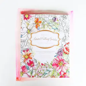 Kristy's Spring Cutting Garden : A Watercoloring Book
