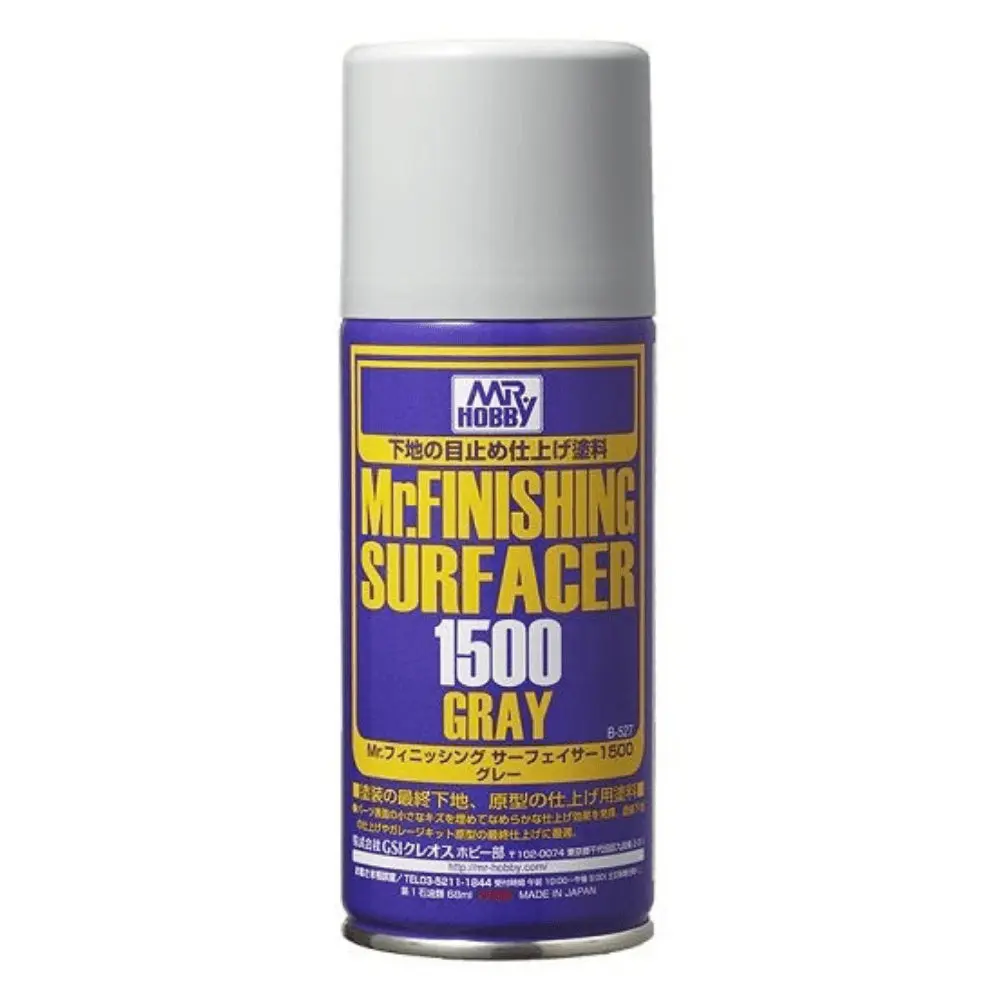 Mr Finishing Surfacer 1500 Gray 170mL Mr Finishing Surfacer 1500 Gray 170mL