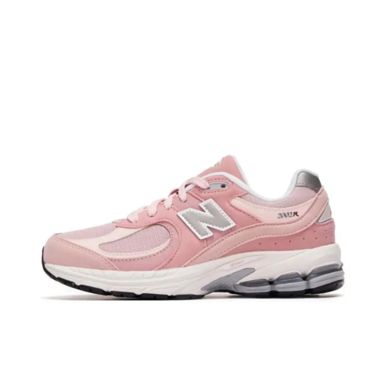 NEW BALANCE 2002R Sneakers for Women, Pink Sand Suede & Mesh Lifestyle Shoes with ABZORB Cushioning, Mesh Running Shoes, Fashionable Running Shoes
