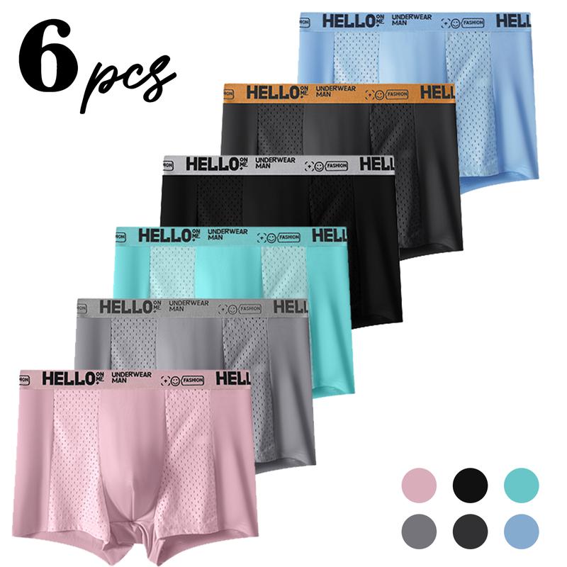 18Pcs Boxer Briefs For Men Woven Elastic Closure Stretch Panties Slim Fit Comfortable Quick Dry Moisture Wicking Athletic Workout Underwear Breathable Sweat-Absorbing Casual Mens Underpants Great Gift Idea For Christmas