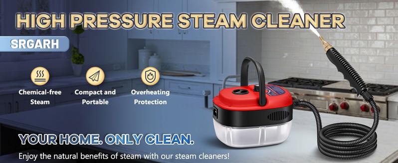 Clearance Sale!Handheld Pressurized Steam Cleaner,2500W Handheld High Temp Portable Cleaning Machine, Cleaning for Couch, Auto, Floor Car Wash Equipment Clearance Sale!Handheld Pressurized Steam Cleaner,2500W Handheld High Temp Portable Cleaning Machine, Cleaning for Couch, Auto, Floor Car Wash Equipment