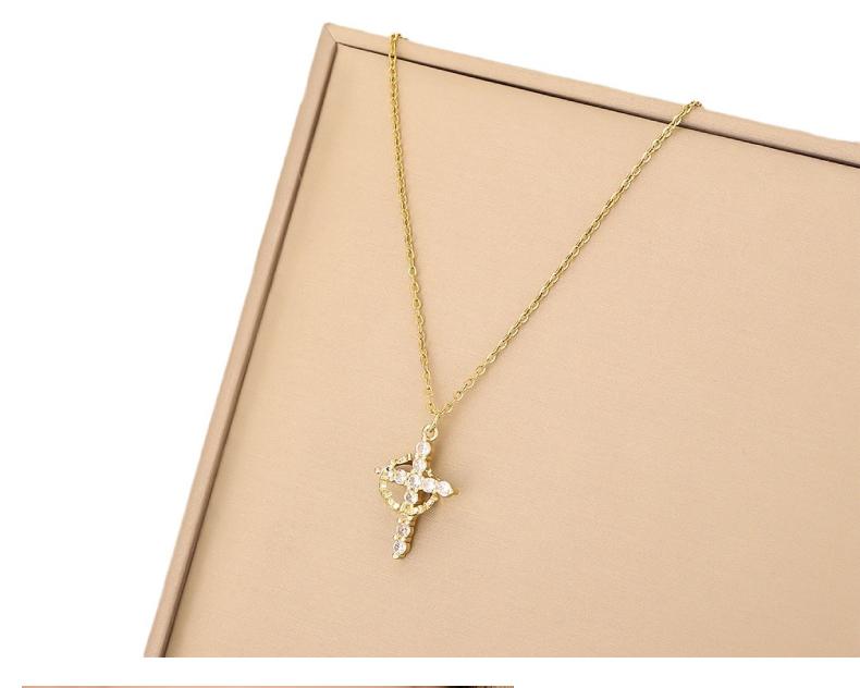 GGIRL Simple Crown Cross Pendant Choker Necklace for Women Men Girls Pretty Crown Cross Jewelry Gift for Daily Party Clothing Decor Trendy All-match Exquisite Fashion Accessory Fashion Jewelry Gift for Holiday Haul Christmas Birthdays Anniversaries