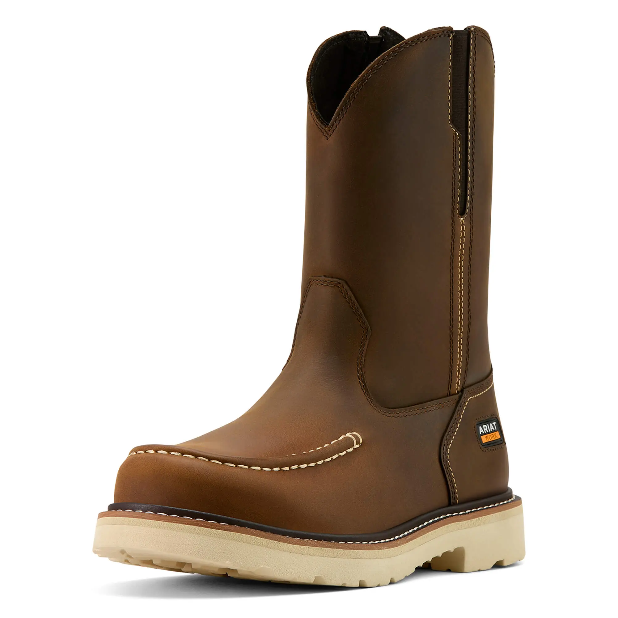 Men's Rebar Lift Pull On Moc Toe Work Boots