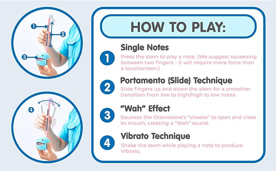 Otamatone Regular [Unicorn] - Japanese Musical Instrument Electronic Synthesizer - Maywa Denki Studio - Fun Gift for Children, Teens, & Adults Toy