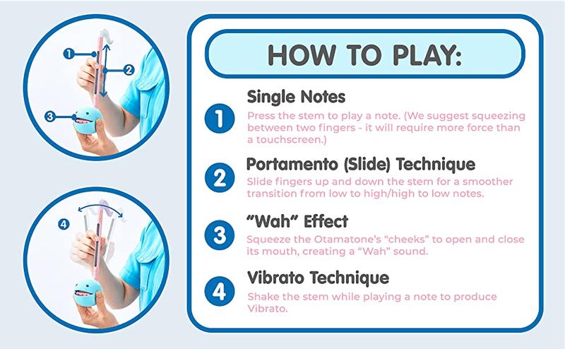 Otamatone Regular [Unicorn] - Japanese Musical Instrument Electronic Synthesizer - Maywa Denki Studio - Fun Gift for Children, Teens, & Adults Toy