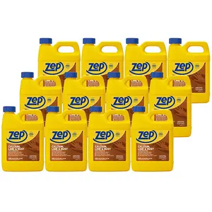 Zep Concentrated Calcium, Lime and Rust Stain Remover – Breaks Down Lime Deposits – 32 oz