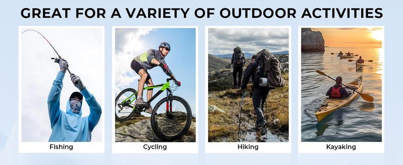 KastKing Chippewa Polarized Fishing Sunglasses UV400 Protection Full Wrap Frame Sports Cycling Sunglasses 1.0mm TAC Lenses Impact Resistant Oleophobic Coating