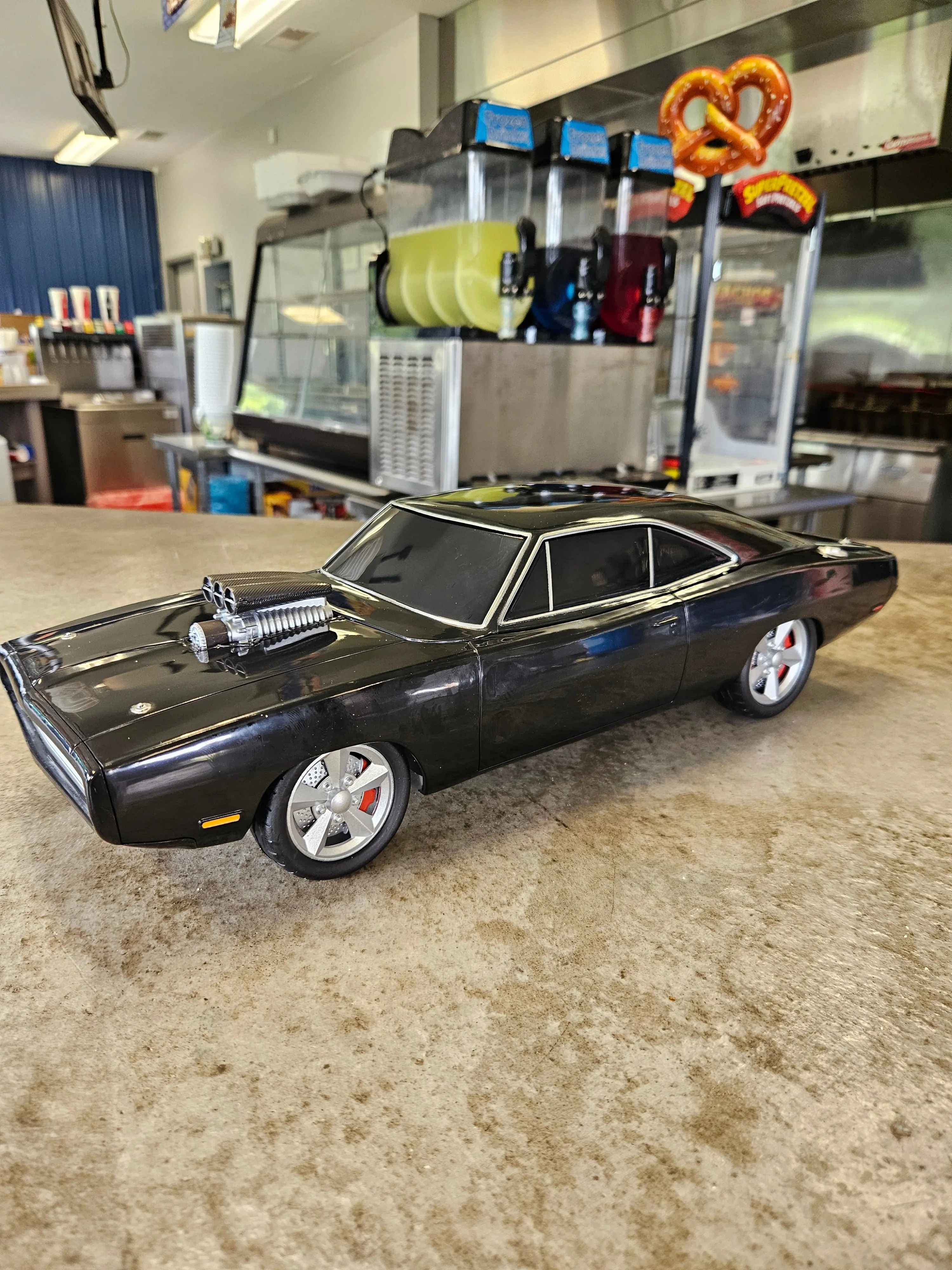 Dom's Charger - Fast and Furious 25th Anniv Popcorn Container Car