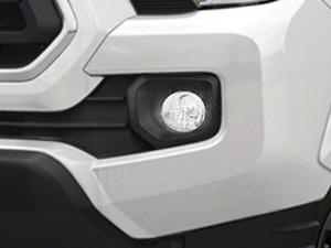 Nilight Fog Lights Assembly Compatible with 2016 2017 2018 2019 2020 2021 2022 2023 Toyota Tacoma SR SR5 Model Only Light Replacement Clear Len Driver and Passenger Side Truck Automotive