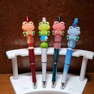 Feeling Froggy Collection Adorable Frog-Themed Pens in Vibrant Colors for Fun Writing
