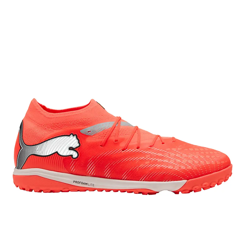 PUMA Mens Future 9 Pro Cage Soccer Cleats  - Red