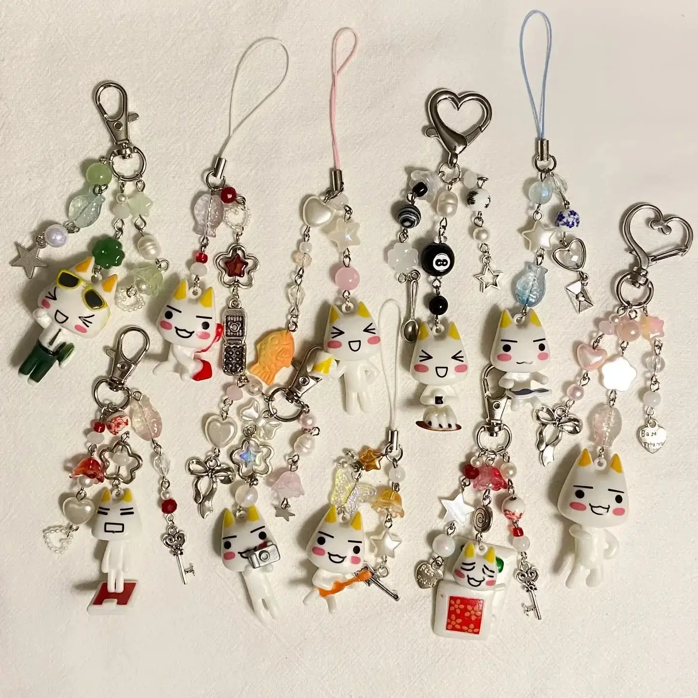 T0ro inoue charms cute, anime, kawaii, aesthetic keychain