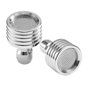 Heliwoo Pressure Washer Nozzle Tips for Soft Wash, Shower Nozzle for Pressure Washing with 1/4” Quick Connector, Stainless Steel Power Washer Shower Sprinkler for Car Washing and Gardening