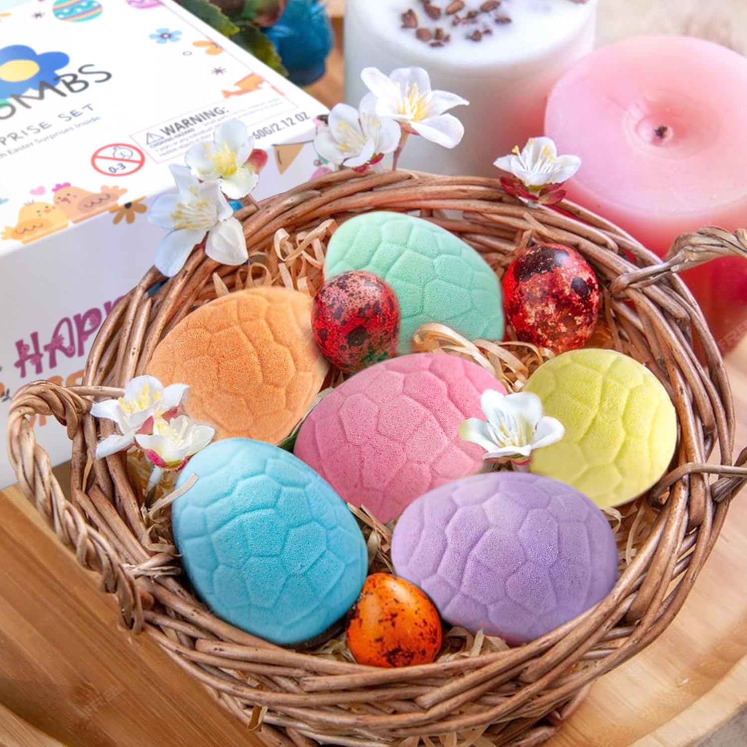 6PCS Prefilled Easter Egg Bath Bombs for Kids with Toy Inside – Easter Basket Stuffers, Egg Hunt Party Favors, Gifts for 3-6 Year Old Girls- Easter Gift 6PCS Prefilled Easter Egg Bath Bombs for Kids with Toy Inside – Easter Basket Stuffers, Egg Hunt Party Favors, Gifts for 3-6 Year Old Girls- Easter Gift