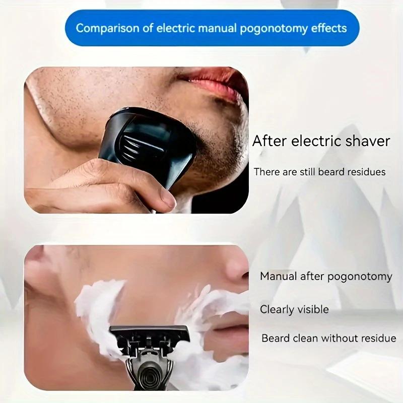 This classic men's razor comes with 72 ultra-sharp and durable blades, and its progressive design ensures a safe, smooth and painless shaving experience. Comes with 2 non-slip handles, perfect for holiday gifts