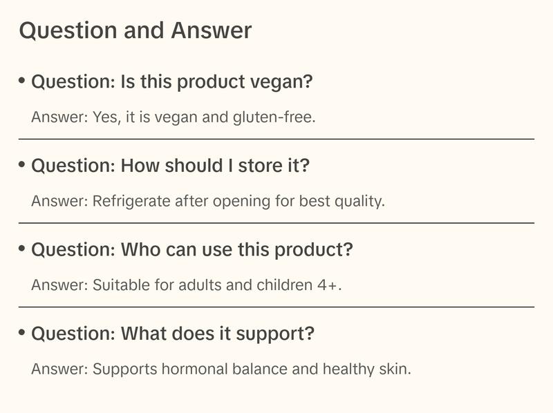 Barlean's Organic Oils Essential Woman Hormonal & Beauty Support