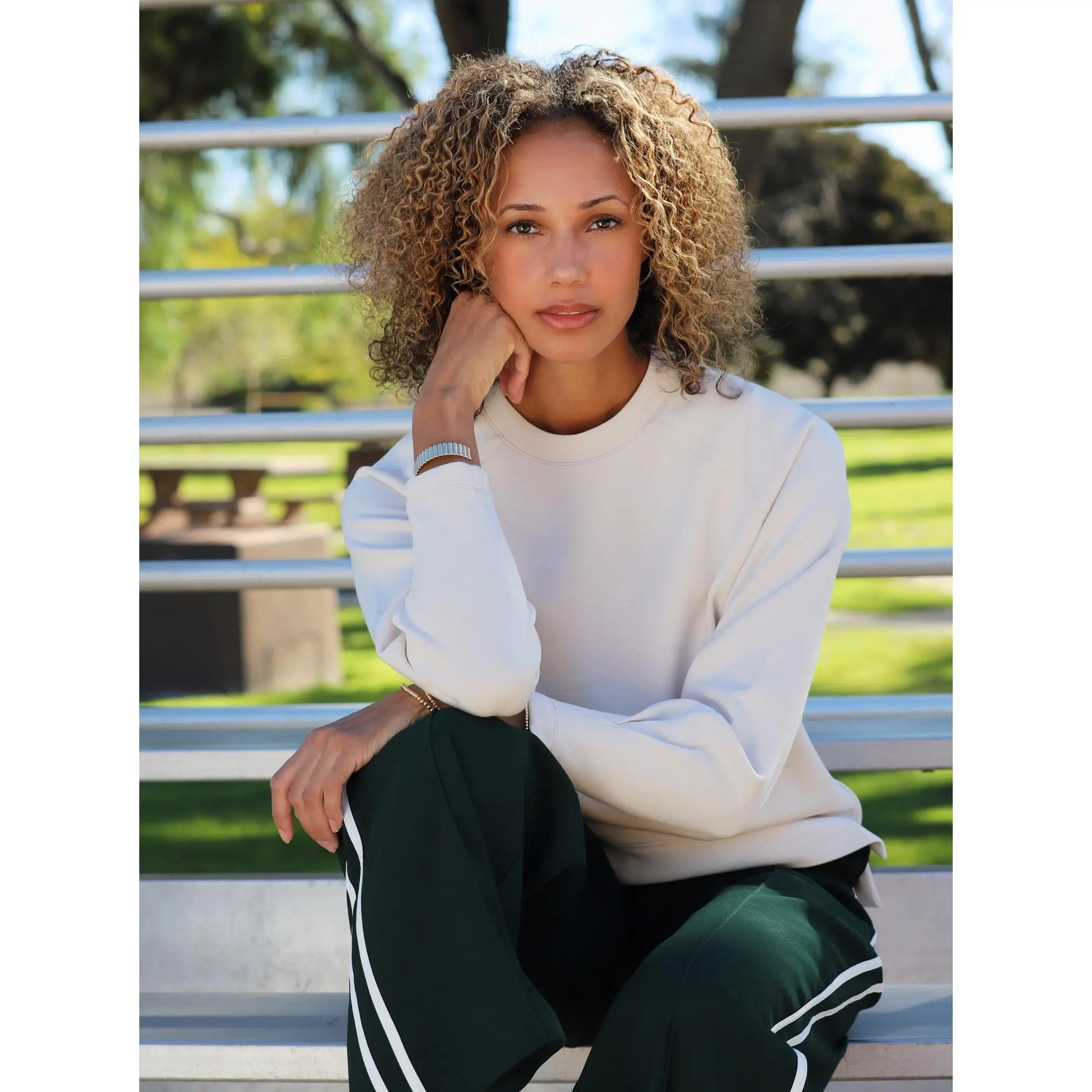 Zosia Crew-Neck Sweat BY VARLEY