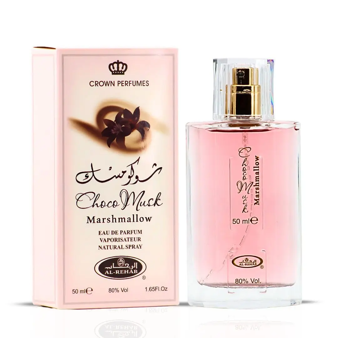 Choco Musk Marshmallow Eau De Parfum Spray 50 ml Sweet Gourmand Vanilla Amber Unisex Cologne Perfume