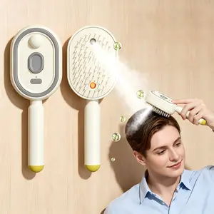 3-in-1 Silicone Spray Detangler Brush - Mist Function, Hair Nourishing Scalp Massager (Beauty & Personal Care Personal Care Appliance)