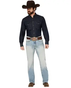 Cody James Men's Cowboy Wash Jackson Slim Straight Stretch Denim Jeans - Cjsu24j63-Ltw