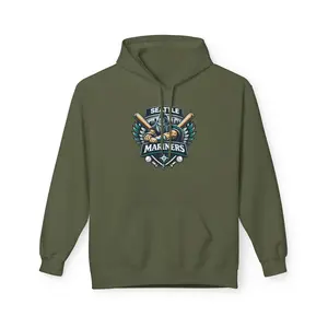 Hoodie - 'Cal Raleigh Seattle Mariners' Baseball Player Graphic Hoodie