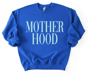 MOTHERHOOD Sweatshirt, Trendy Mom Life Pullover, Gift for Mom, Mama Crewneck, Cozy Mom Gift