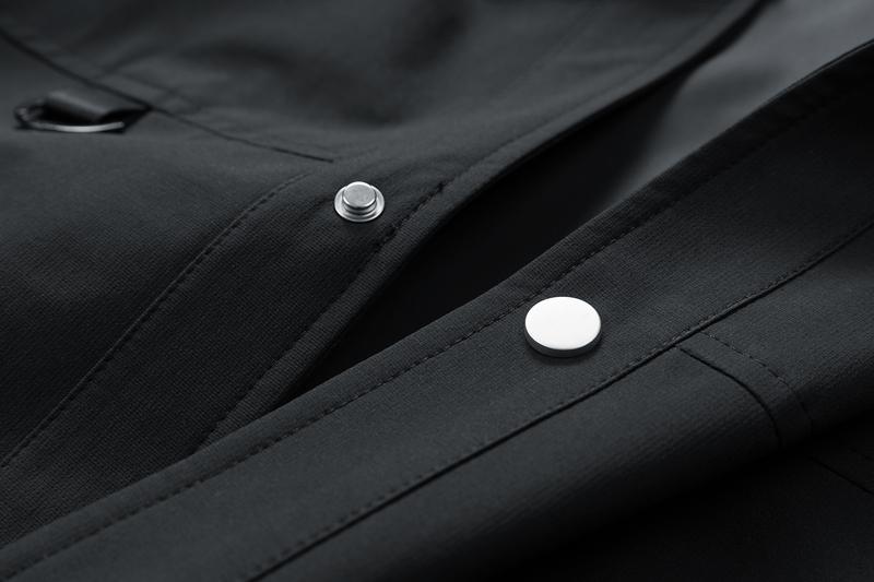 TJL Men's Casual Jacket - Lightweight Streetwear  Up Coat with  Pockets, Modern Fit Grey Outerwear for Daily Wear winrar  variety  jacket