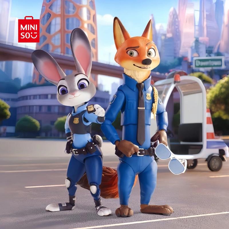 Zootopia Action Figure Blind Box Peripheral Desktop Decor Gift For Fans & Kids,Movable/Action Figure,Collectible Peripheral,Desktop Ornament