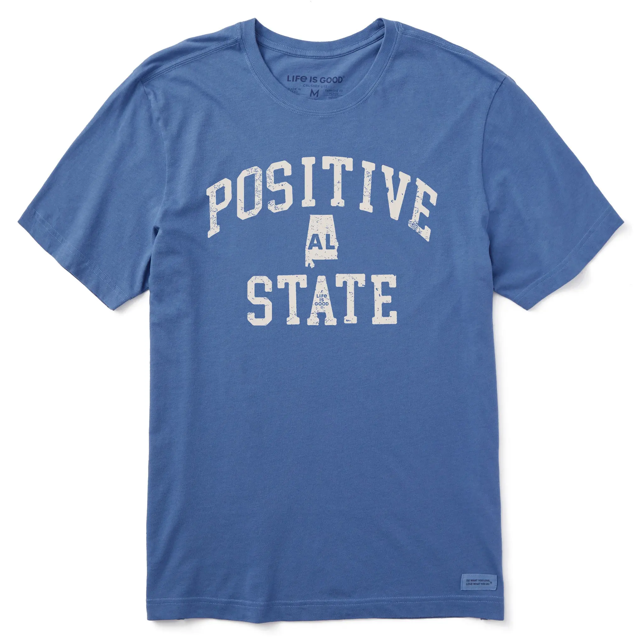 Men's Positive State Alabama Short Sleeve Crusher Tee Men's Positive State Alabama Short Sleeve Crusher Tee