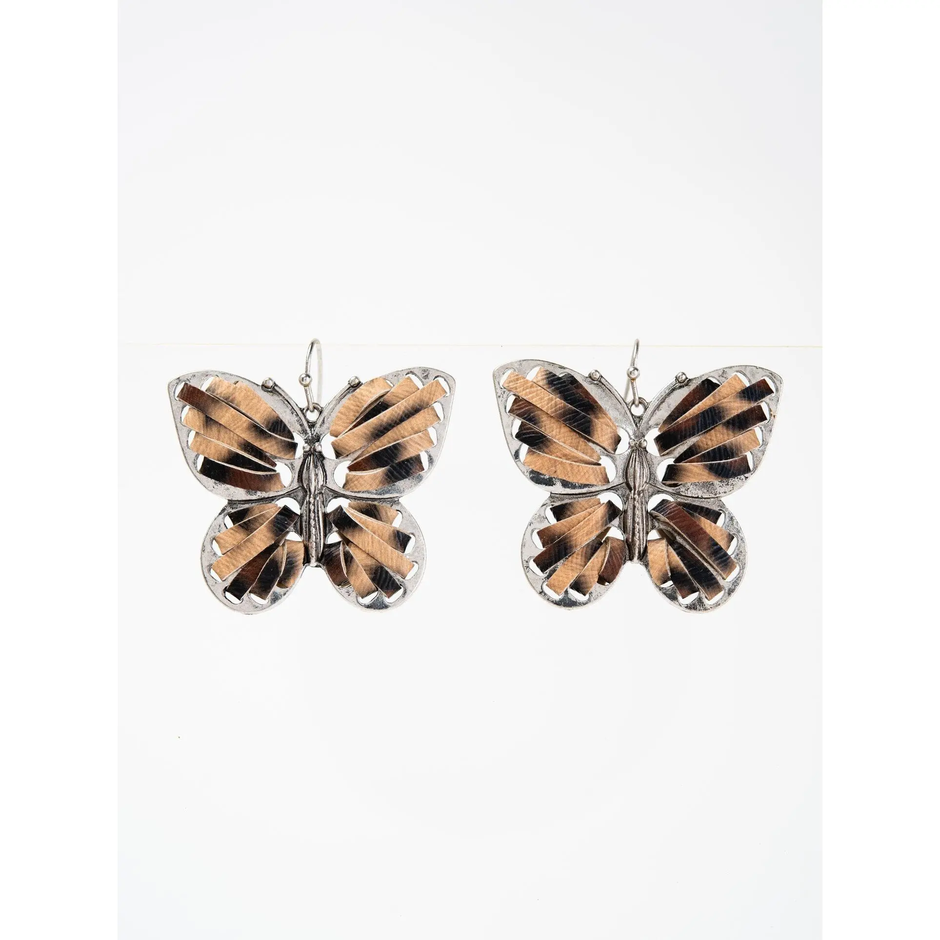 Nebula Western Wrapped Butterfly Drop Earrings