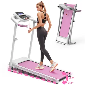 FYC 7.5 MPH Folding Treadmill for Home with Pulse Sensor, 2.5HP Quiet Brushless Motor, LCD Display, Non-Slip Belt, Space Save Design, Electric Running Machine for Home Office