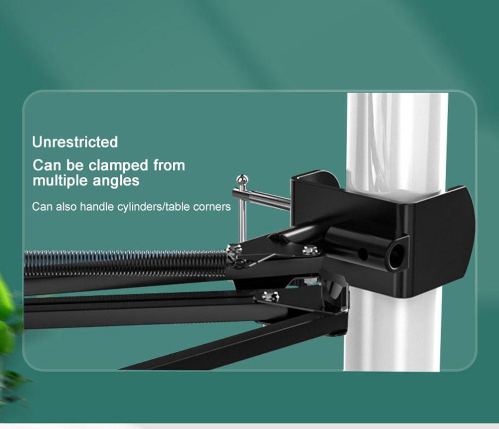 Tablet Stand Phone Holder, Adjustable 360° Rotation Universal Flexible Long Neck Tablet Holder for iPhone/iPad/Kindle, Hands Free Desk Bedside Lazy Arm Stand