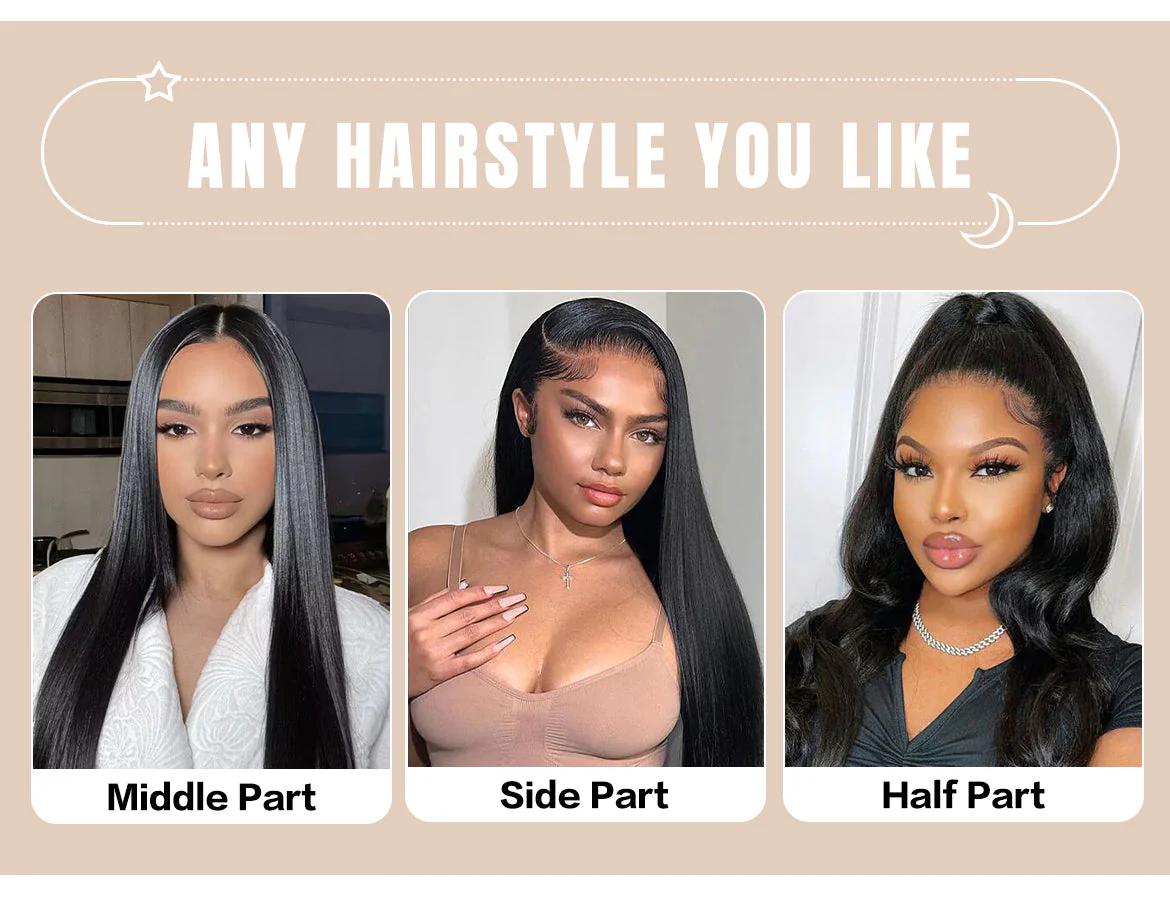 Wavymy Blow Out Straight Bob 9x6 Glueless Wig Pre Bleached Tiny Knots Pre Plucked Natural Hairline Wear Go Wig 100% Human Hair Beginner Friendly Soft Silky Full 180% Density Realistic Look Heat Resistant Long Lasting Comfortable Fit TikTokShopBlackFriday