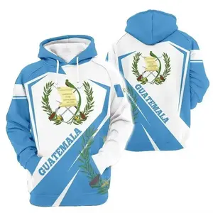 Guatemala National Flag Hoodies 3d Print Autumn Man Women Streetwear  Hoodie Oversized Pullovers Sweatshirt Mens Clothing Top
