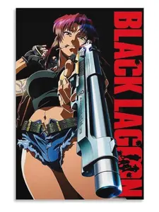 [Sale up to 30%] + [FREE SHIP] + [NO FRAME] Black Lagoon 2006 Anime Poster, Decoration Gift Fan Idea Wall Art, Decor Room Home Artistic Prints Photo