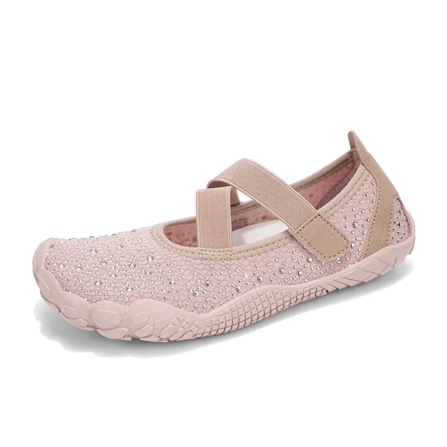 Women’s Multi-Size Aqua Water Shoes with EVA Antislip Soles, Flexible Quick-Dry Swim Socks, Cushioned Lightweight Support, Ideal Beach Footwear for Pool & Surf Adventures