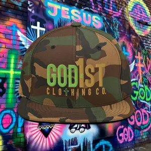 GODis1ST BOLD Snapback Hat