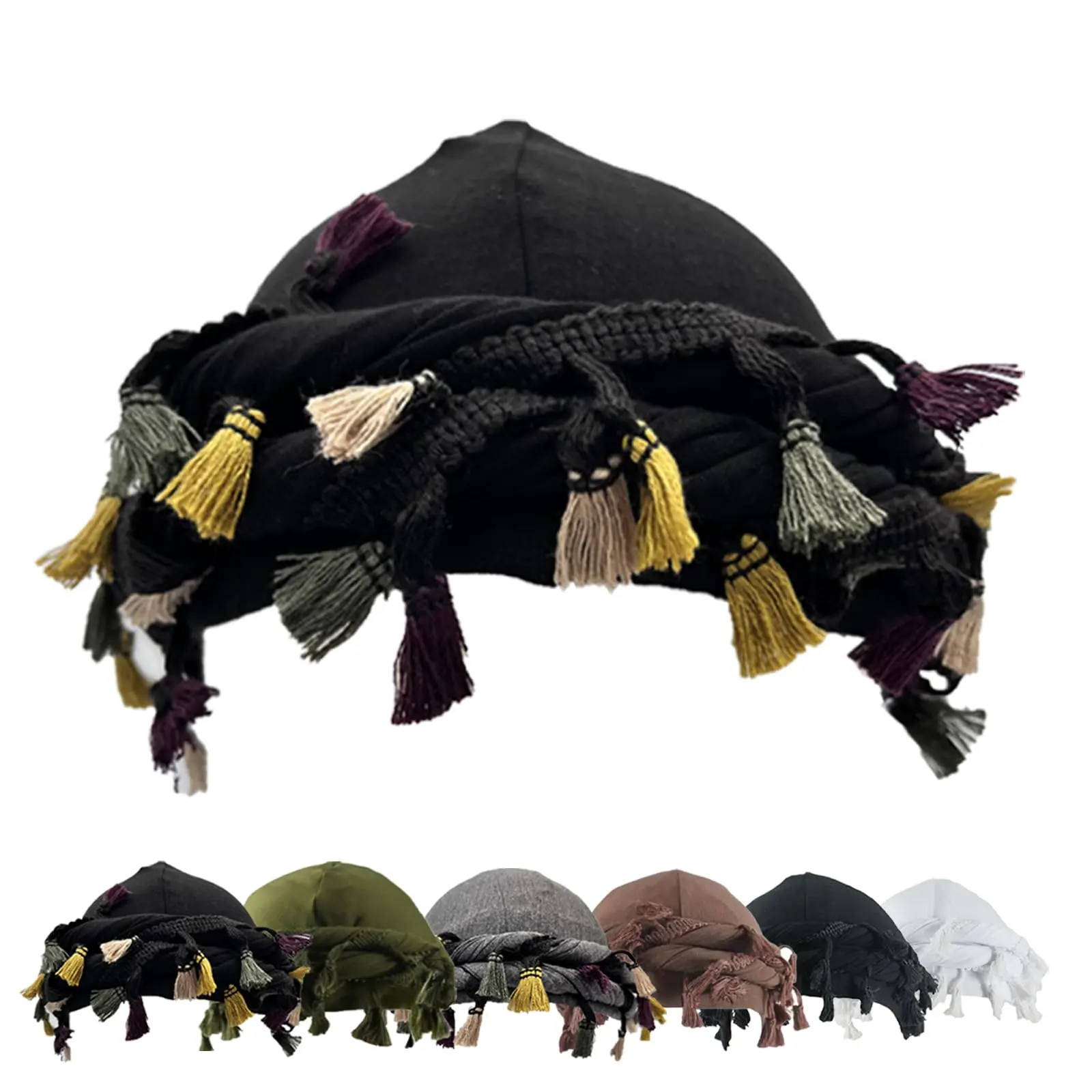 Adjustable Silk Satin Lined Turban Cap for Men & Women - Stylish Halo Twist Head Wrap Durag with Elastic Pre-Tie Beanie for All Hair Types & Occasions