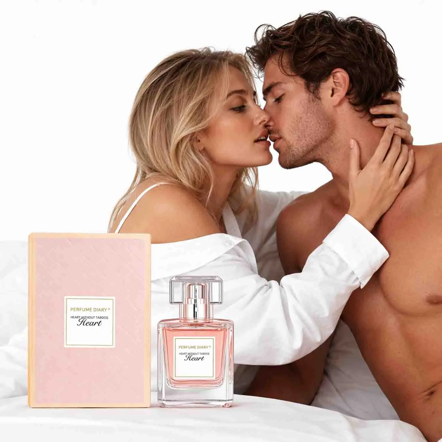 Women's Pheromone Perfume - Premium Pheromone Formula Infused, Long-Lasting Rose Scent, Captivating Impression-Crafted, Ideal for Romantic Evenings, Valentine's Day Gift for Her (50ml), Pheromones Perfume Women